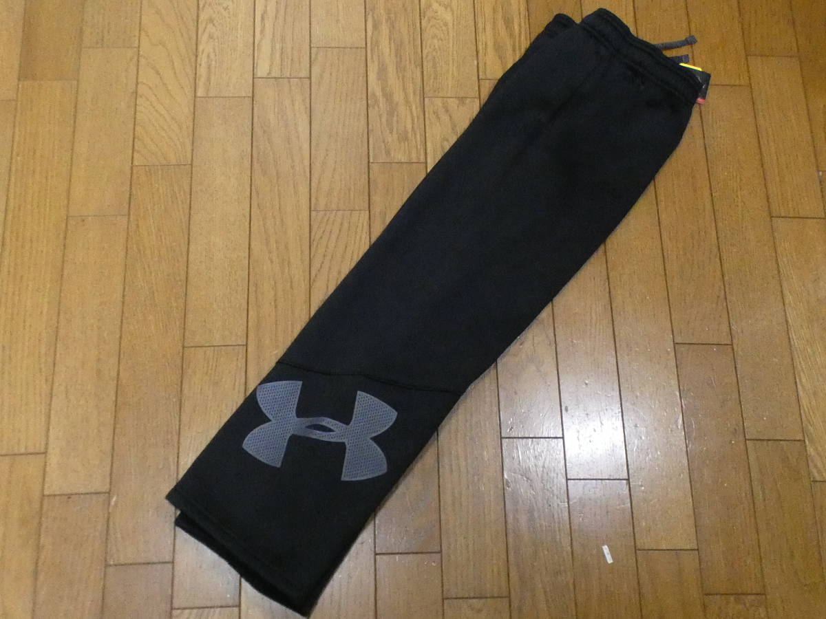 (物100) 定価5,720円　アンダーアーマー　裏起毛　ロングパンツ　1299348　YMD(身長135～145)　秋冬向け_画像2