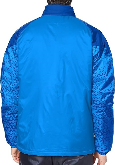 定価24,200円 未使用 プーマ 厚手 中綿 ウォーマー上下 ウィンドブレーカー 658814 青紺 メンズL_画像3