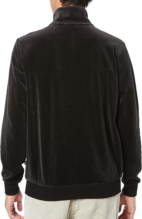 （プーマ12）定価7,700円　新品　タグ付き　プーマ　ベロアジャケット　680142　黒　メンズL_画像2