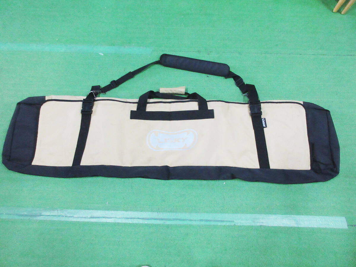 G8828●スノーボードケース LISKY オールインワンタイプ ●スノボケース ソフトケース ボード収納バッグ ウインタースポーツ●中古品_画像1