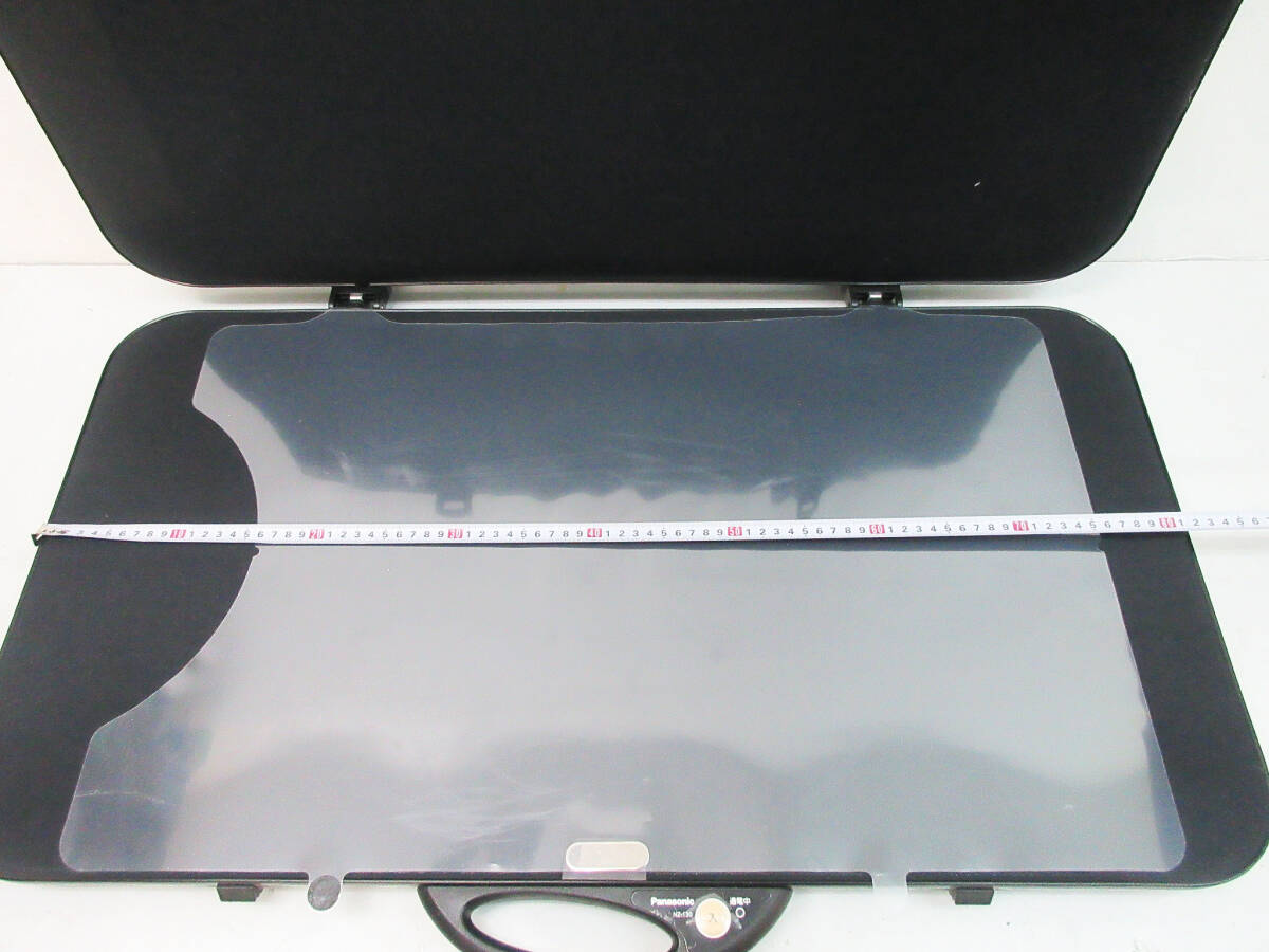 G8861●パナソニック ズボンプレッサー NZ-130●Panasonic ズボンプレス アイロン 家電 ヨコ型 スーツ パンツプレス 家電 時短●動作品_画像8