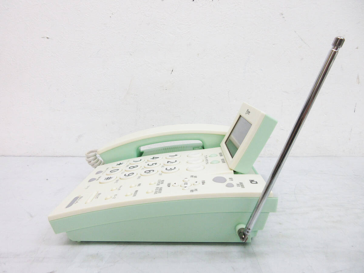 SG1178●電話機 SHARP ハウディ・コードレスホン・ハートメイトⅡ G 親機●元箱 取扱説明書付●NTT西日本●通話確認済_画像6