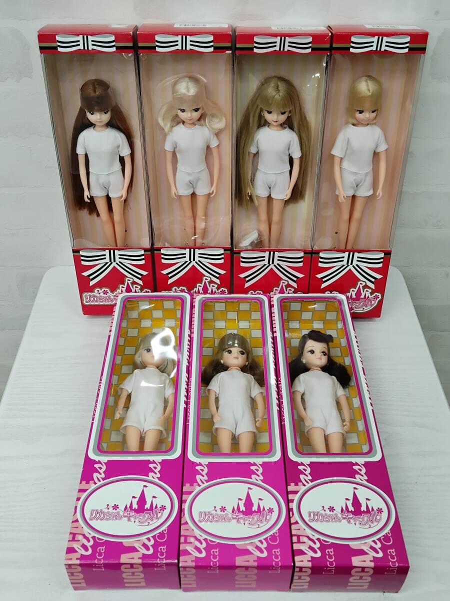 リカちゃんキャッスル 箱付き7点まとめ きらちゃん/リカちゃん キャッスルコレクション/日本橋モデル等 長期保管品 現状品_画像1