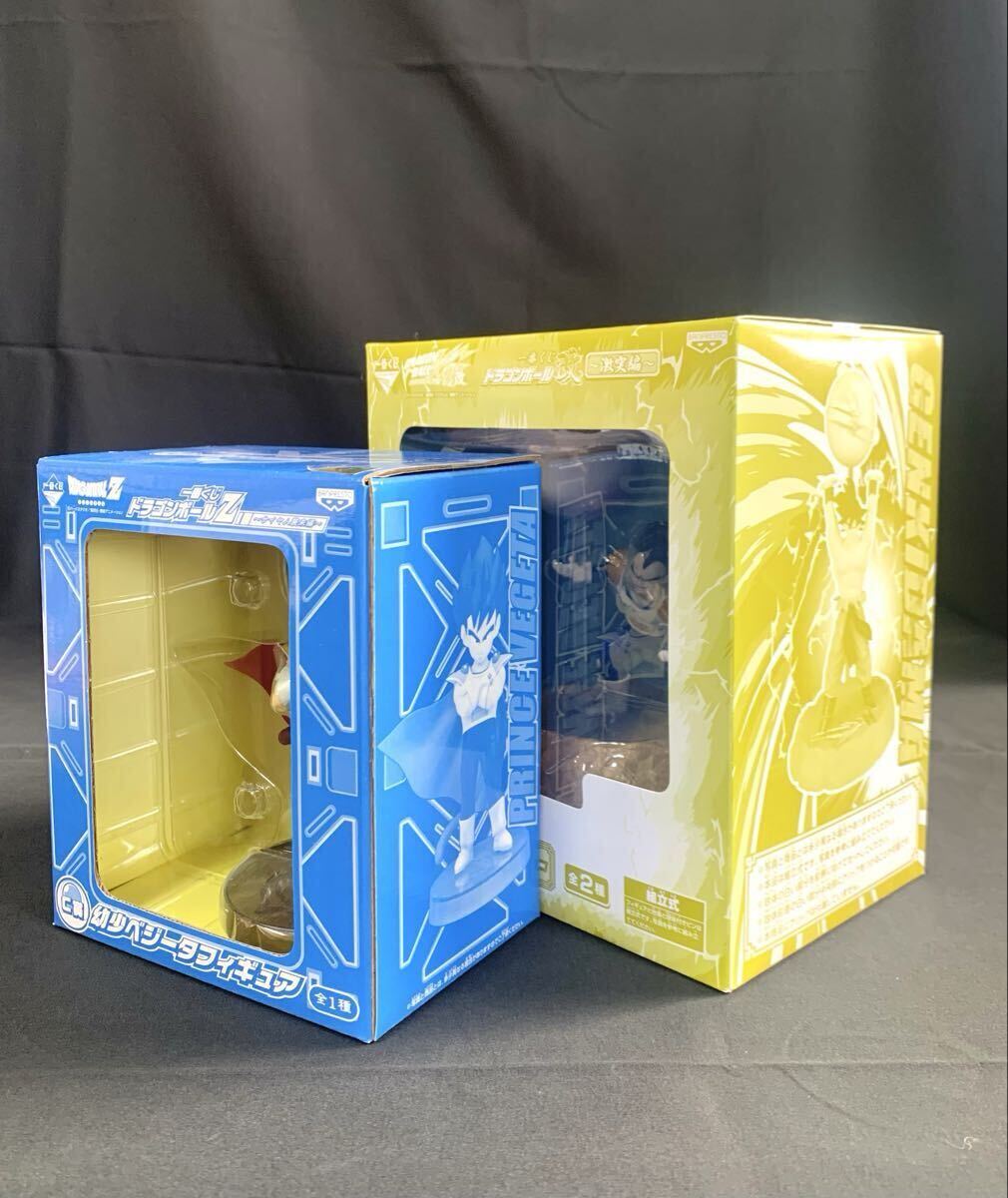 【未開封】一番くじ ドラゴンボール改 Z ベジータ 2点セット D賞 クリップホルダー&C賞 幼少ベジータフィギュア 希少 コレクション_画像2