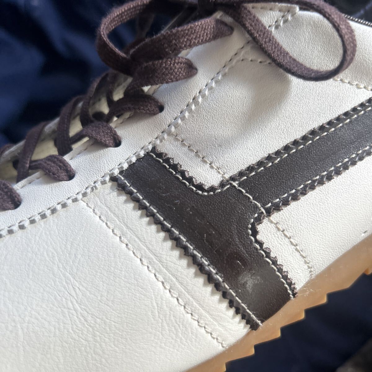  новый товар не использовался!palik натуральная кожа спортивные туфли 41(26.0~26.5.) обычная цена 19800 иен сделано в Японии стоимость доставки вся страна 600 иен 