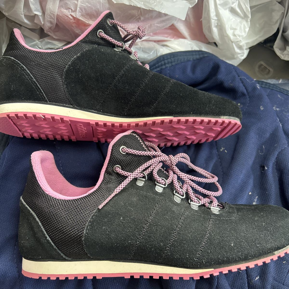 希少！新品未使用！◇ adidas アディダス Neo Climber Suede ネオ クライマー スエード【G53423】◇ 28.0cm ブラック スニーカー送料600円_画像5