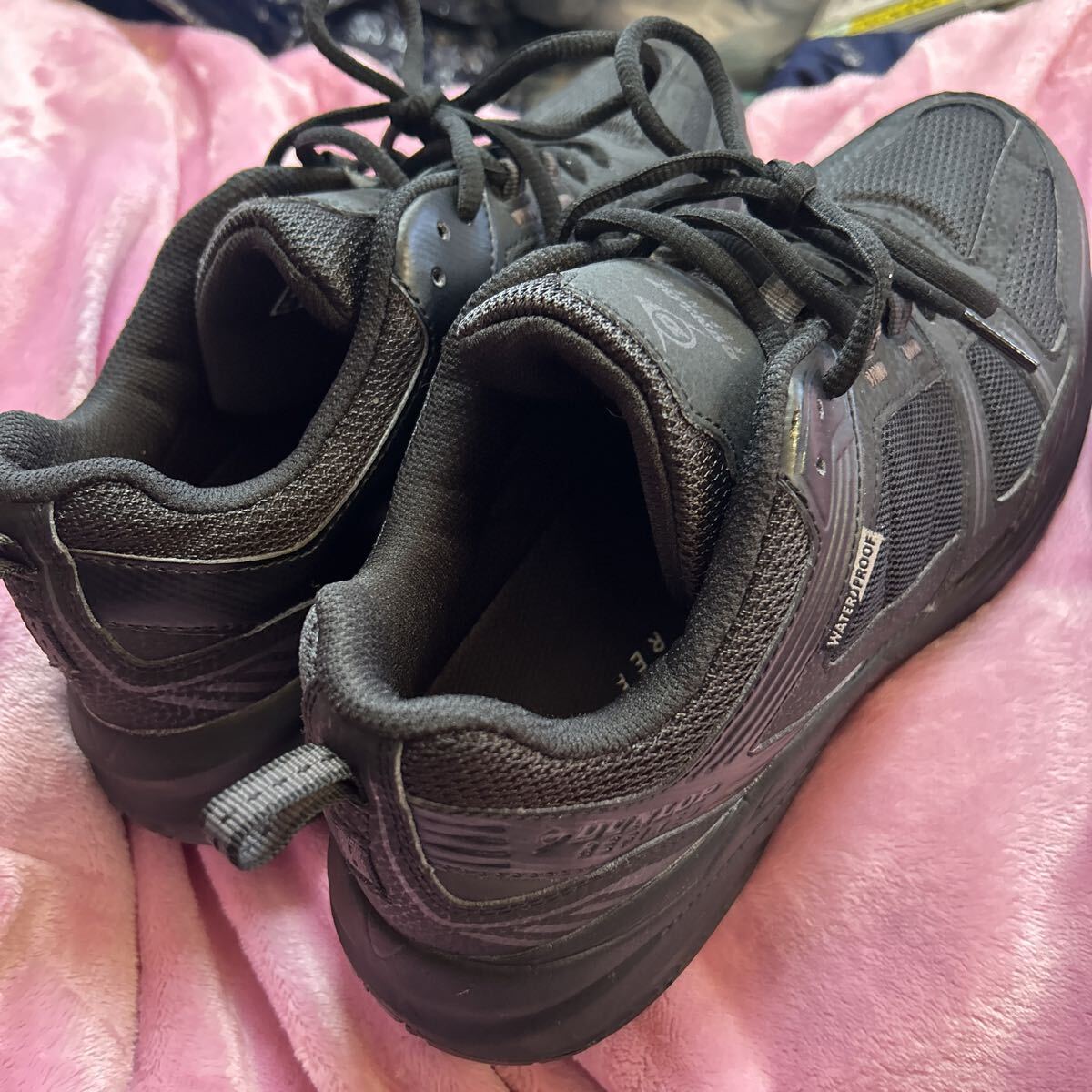 新品同様！ダンロップ　リファインド＞軽量　ウォータープルーフ　ウォーキングシューズ26.0㎝EEEE 定価6600円　送料全国600円_画像3