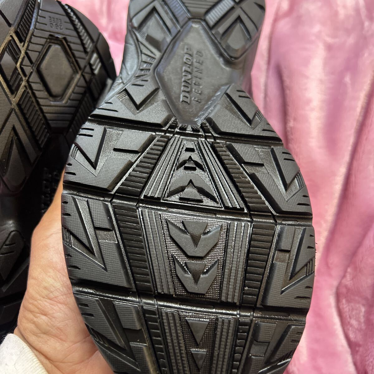 新品同様！ダンロップ　リファインド＞軽量　ウォータープルーフ　ウォーキングシューズ26.0㎝EEEE 定価6600円　送料全国600円_画像7