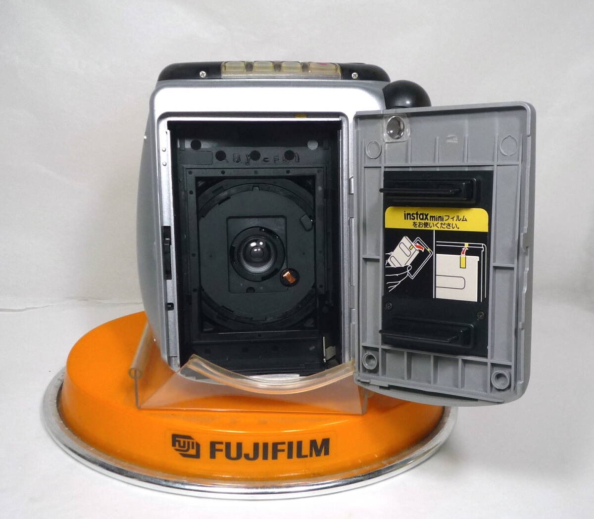 FUJIFILM Cheki instax mini 20 展示台付 作動未確認 現状品_画像7