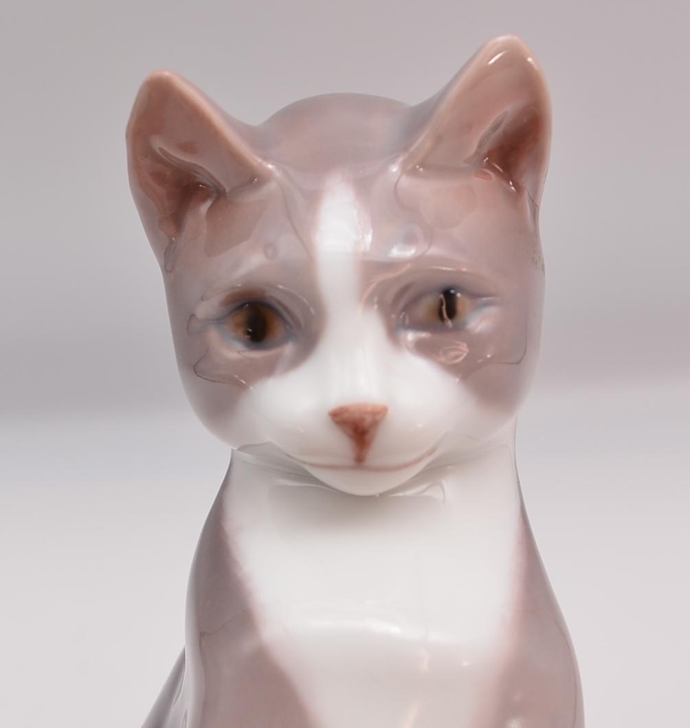 座ったネコ　＃1876　No.2　★B＆G（ロイヤルコペンハーゲン）　デンマーク_画像6