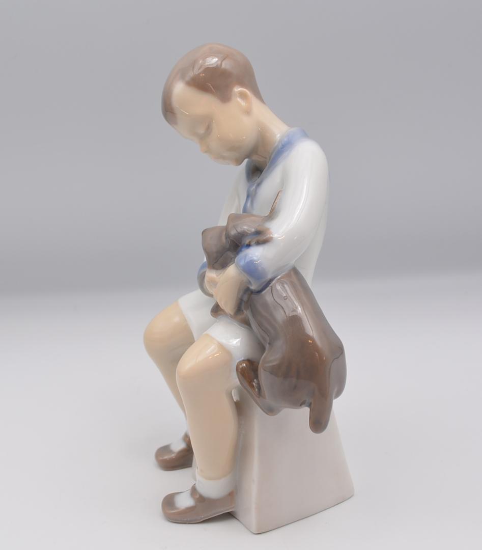 テリアと少年　＃2201　★B＆G（ロイヤルコペンハーゲン）　デンマーク　絶版_画像2