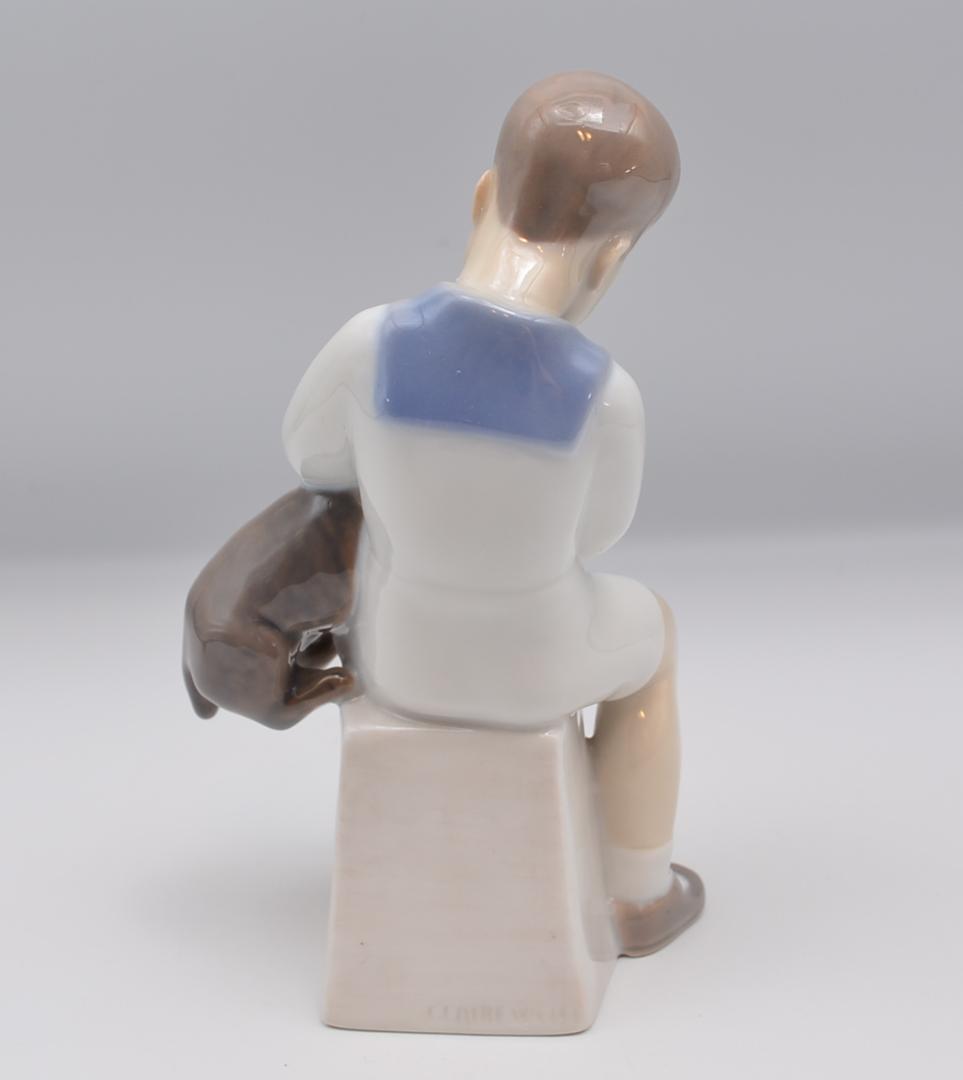 テリアと少年　＃2201　★B＆G（ロイヤルコペンハーゲン）　デンマーク　絶版_画像3