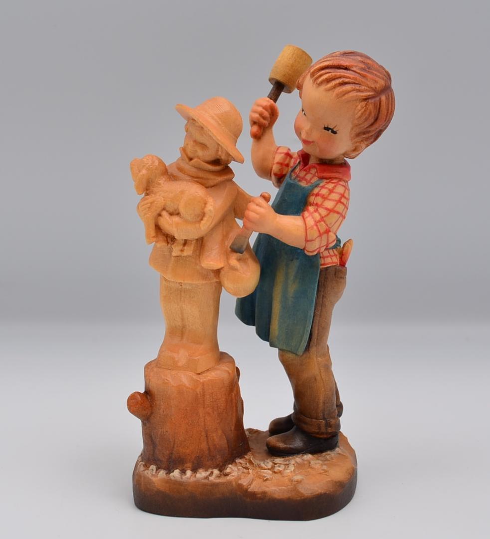 20年越しの愛 アンリ ANRI フェランディス 木彫り イタリア 11.0cm_画像1