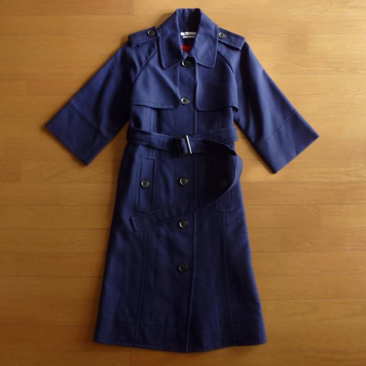 良品 FOXEY NEW YORK フォクシーニューヨーク コート 即決あり!_画像1