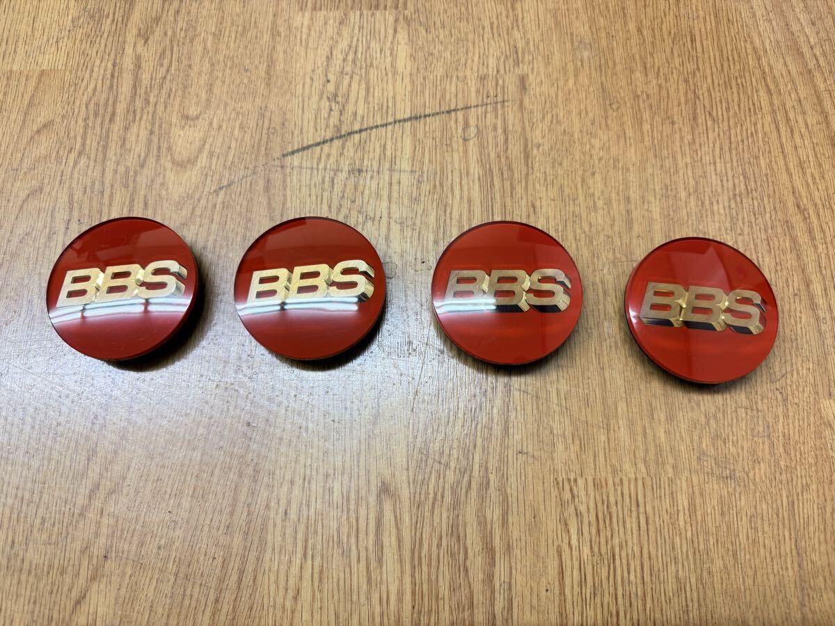 BBS LM用 センターキャップ 赤_画像1