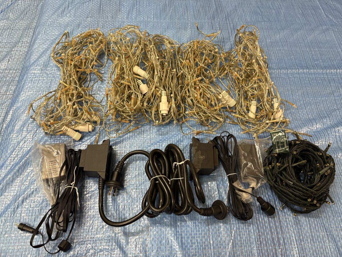 LED illumination tsulala лёд kru свет 96 лампочка ×5 распорка 100 лампочка синий белый голубой белый Tokyo low sok производство ka Sahara защита от дождя type наружный для 