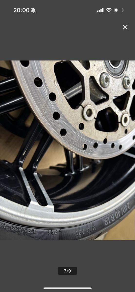 ハーレーダビットソンブレイクアウトリアホイール_画像3