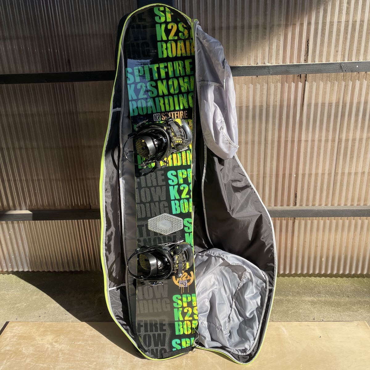 中古 スノーボード ケース付_画像1