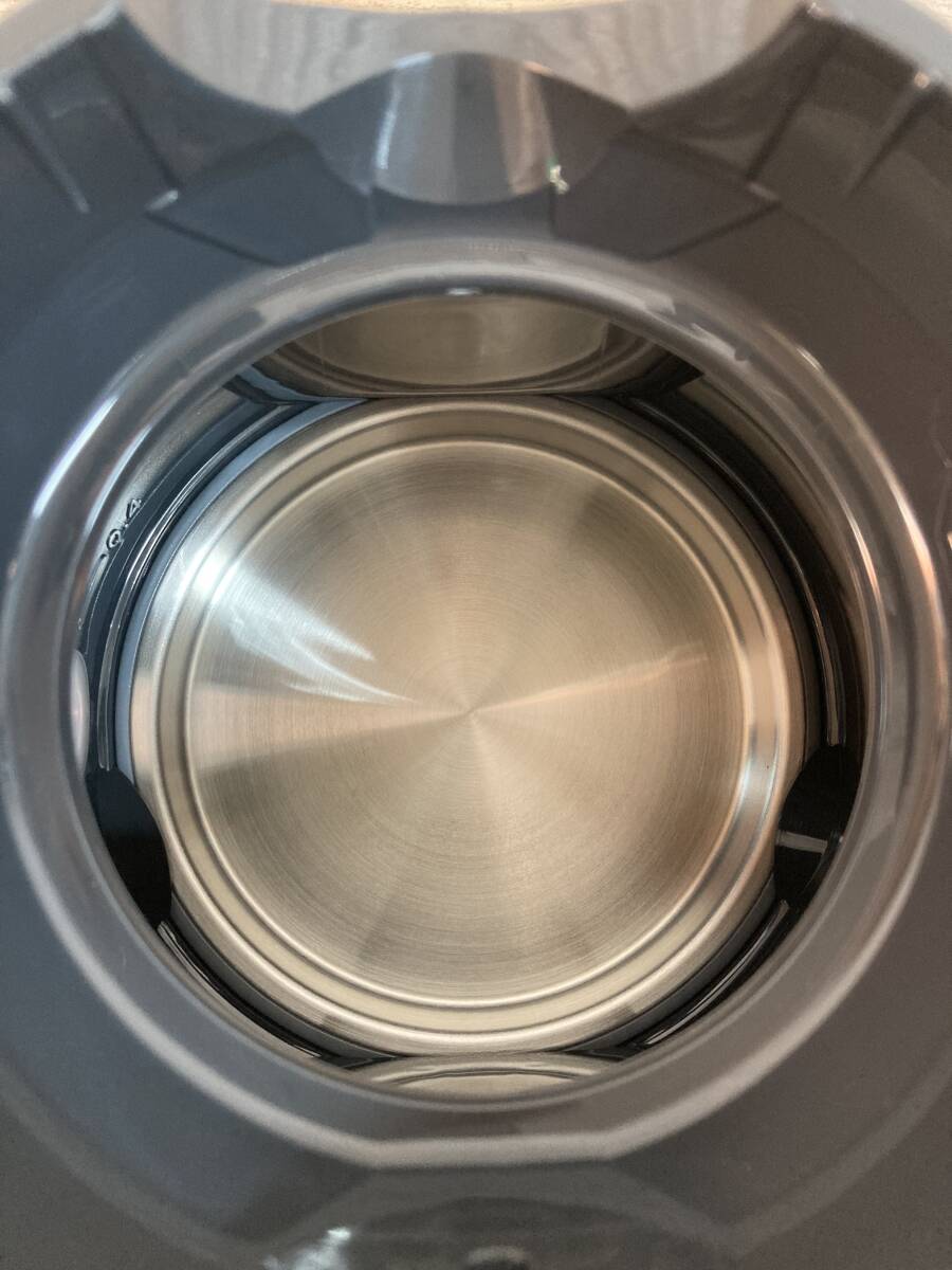 ☆未使用品 ZOJIRUSHI 象印 電気ケトル CK-ZA08-BA ブラック 転倒湯もれ防止 本体二重構造_画像5