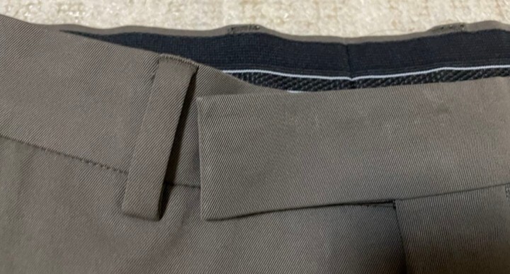 BEAUTY&YOUTH ANKLE テーパードパンツ ポリエステル 東レ_画像4