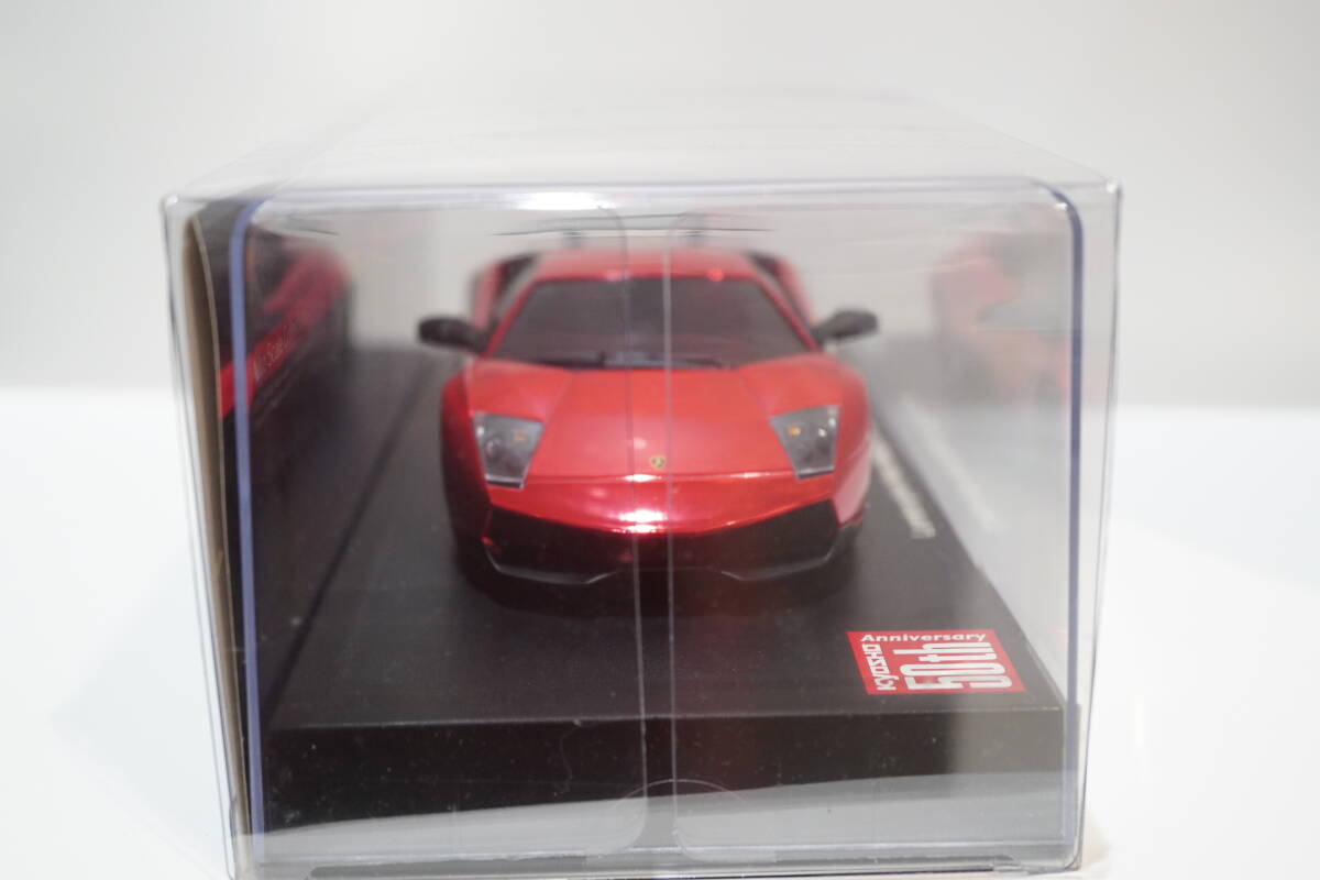 KYOSHO Mini-Z ボディ セット ランボルギーニ ムルシエラゴ LP670-4 SV クロームレッド 京商50周年記念モデル 限定 メッキ ミニッツ ASC_画像3