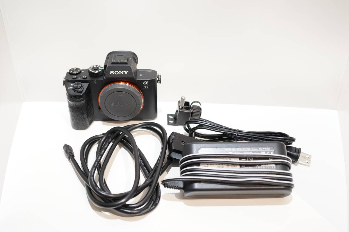 SONY α7Sii ボディ 外部電源ダミーバッテリ セット フルサイズ Eマウント ミラーレス デジタル カメラ ILCE A7SM2 α7sm2 日本語 国内仕様_画像1