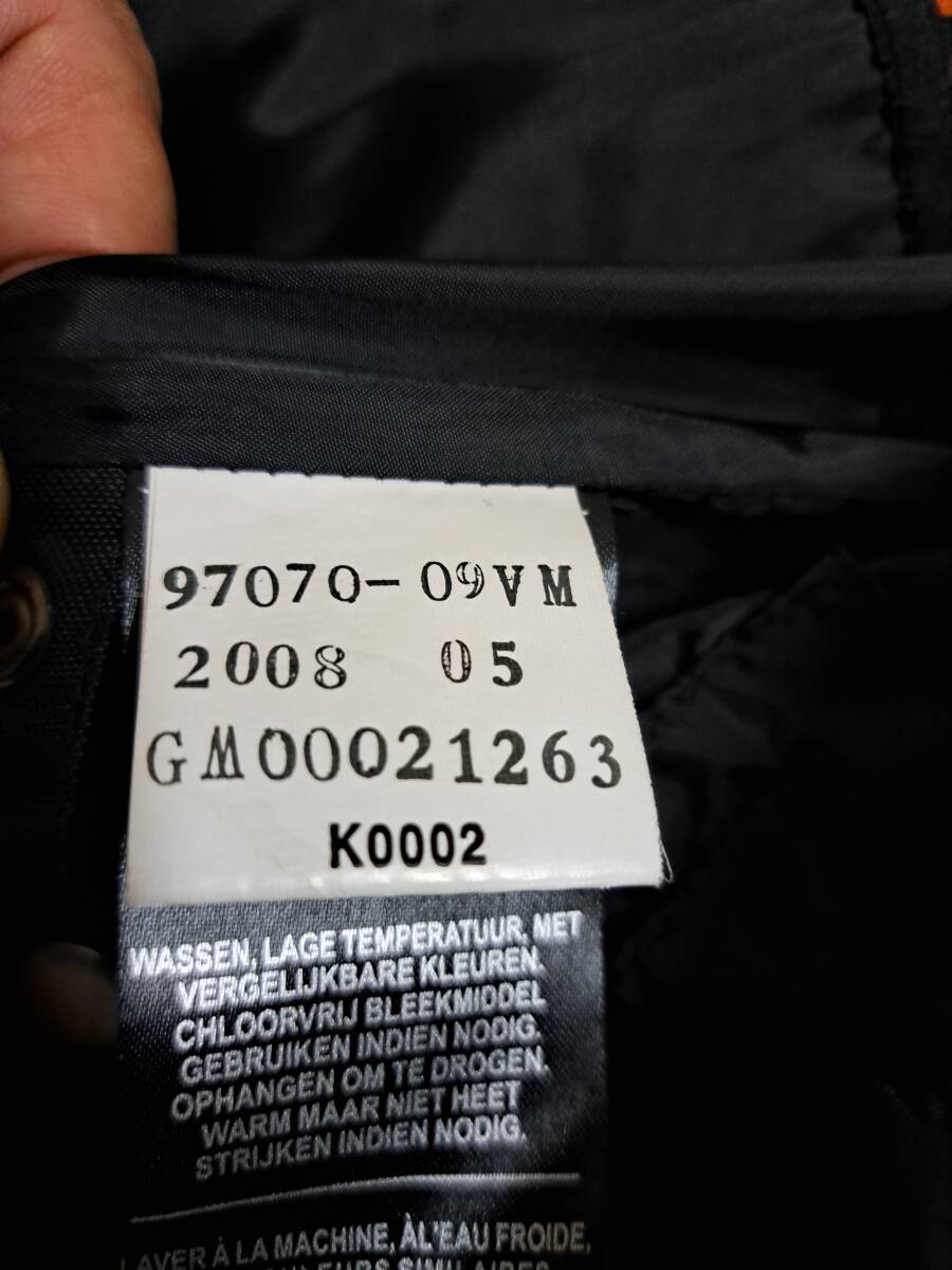 ★送料無料 ★訳あり ★HARLEY-DAVIDSON ハーレーダビッドソン 革ジャケット ★ブラック 表示サイズS(M相当)_画像7