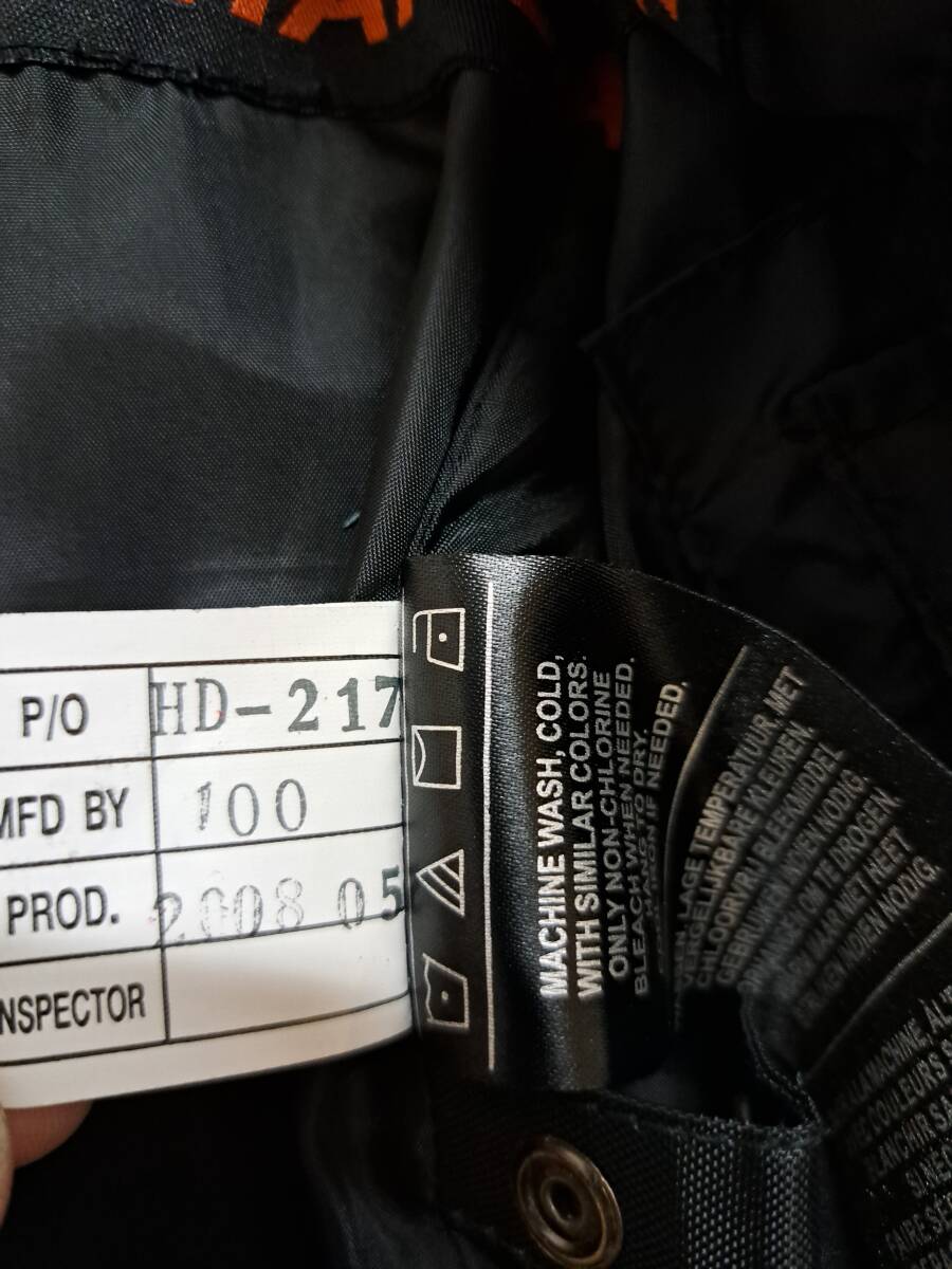 ★送料無料 ★訳あり ★HARLEY-DAVIDSON ハーレーダビッドソン 革ジャケット ★ブラック 表示サイズS(M相当)_画像8