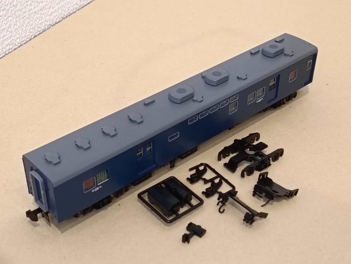 TOMIX オユ10 2550 98542 国鉄 14 500系客車(まりも)基本セットばらし_画像3