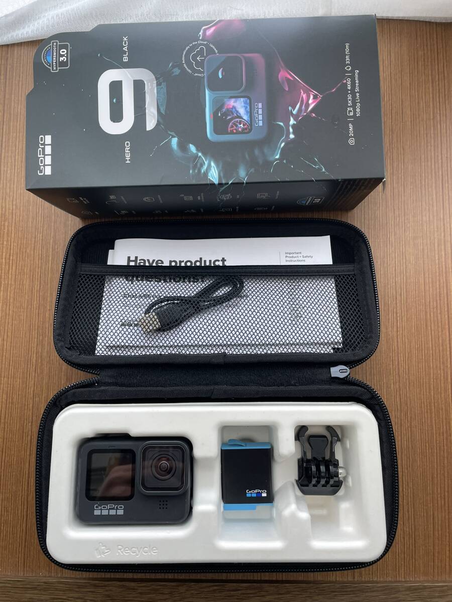 【送料込】GoPro hero9・元箱＆未使用のソフトケース付_画像1