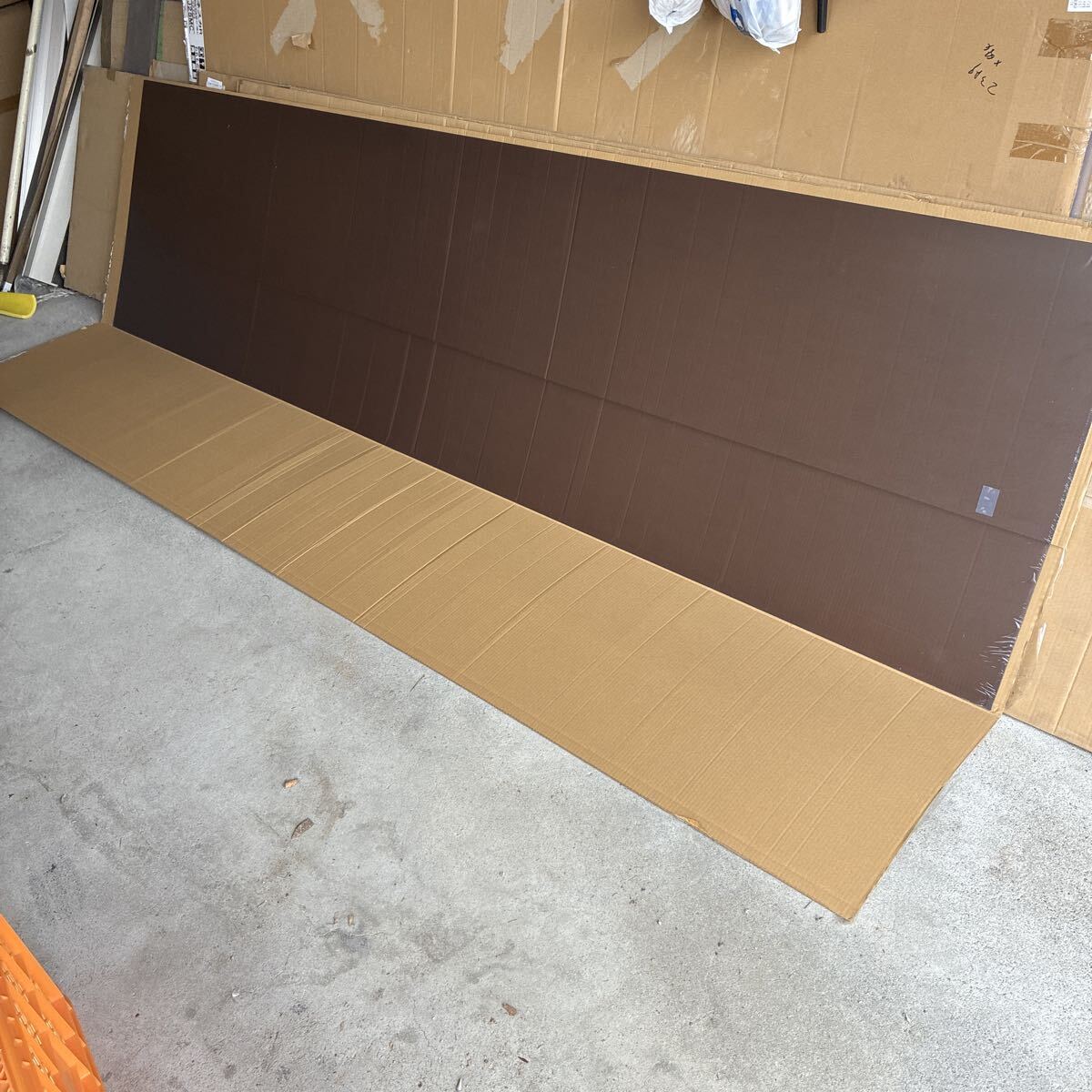 アクリルより強いポリカーボネート板ブラウンスモーク　Ｊ－464 700×2700 厚2ミリ_画像1