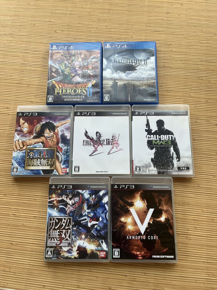 PS3 PS4 ソフト7本セット プレイステーション4 プレイステーション3_画像1