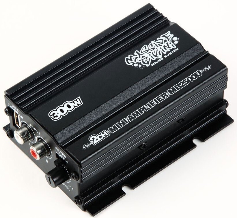  для мотоцикла мотоцикл маленький размер 2 канал усилитель аудио 300W USB зарядка iPhone смартфон одиночный машина скутер Yamaha Honda Suzuki Kawasaki 