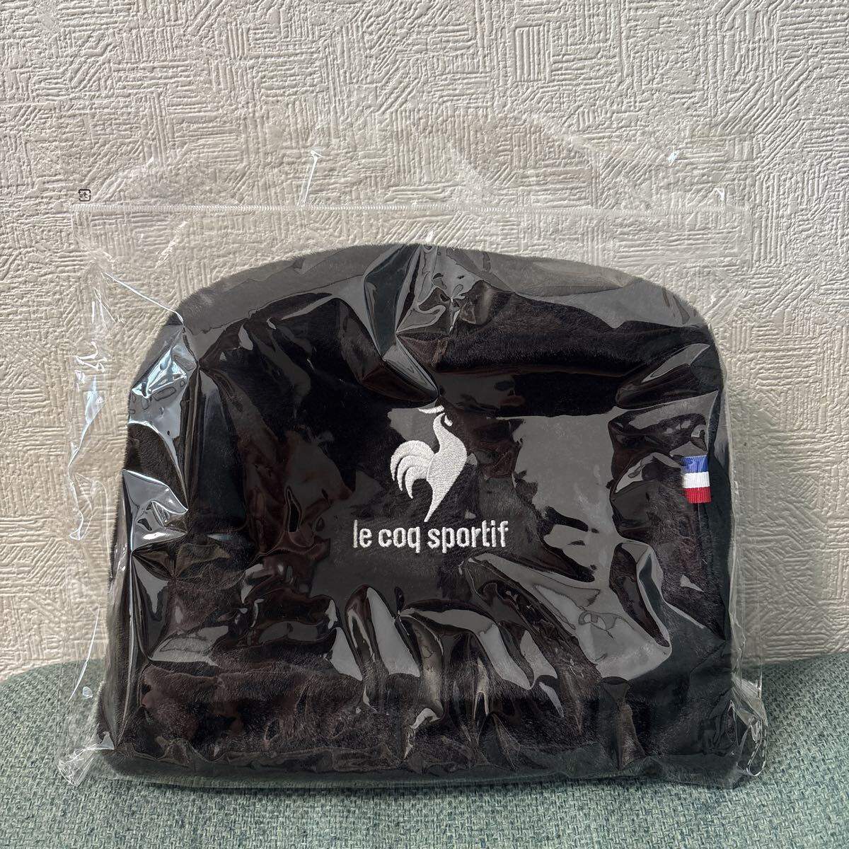 le coq sportif ルコック ゴルフ ヘッドカバー アイアンカバー ボア ブラック_画像1