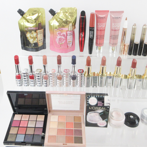 ロレアル アイシャドゥ 口紅 チーク マスカラ ヘアトリートメント 40点セット MC995_画像2