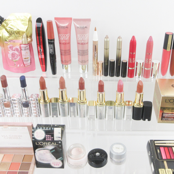 ロレアル アイシャドゥ 口紅 チーク マスカラ ヘアトリートメント 40点セット MC995_画像3