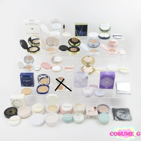 イニスフリー サイムダン ティルティル ミルフィ エステファクト エクスボーテ バイユア 等ファンデーション パウダー 22点セット MC986_画像1