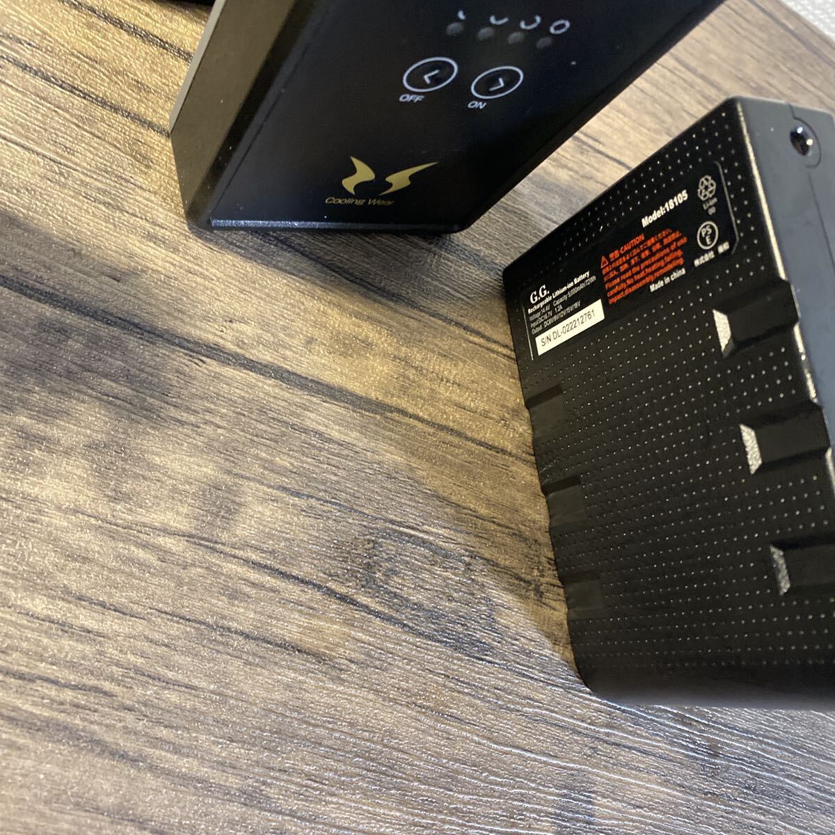 空調服用バッテリー G.G.リンクサス セフト研究所 計５台_画像5