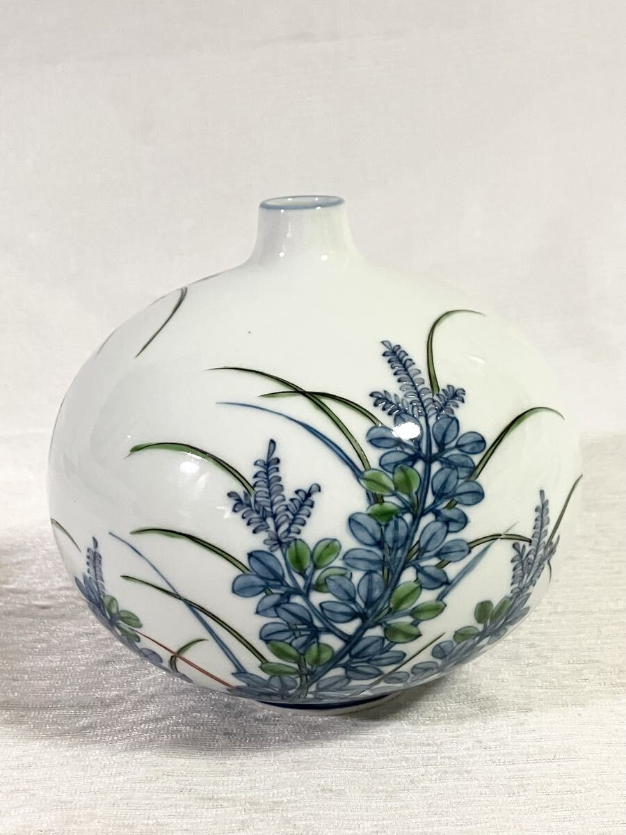 有田焼 源右衛門 花瓶 花入 一輪挿し 置物 インテリア 花器_画像4