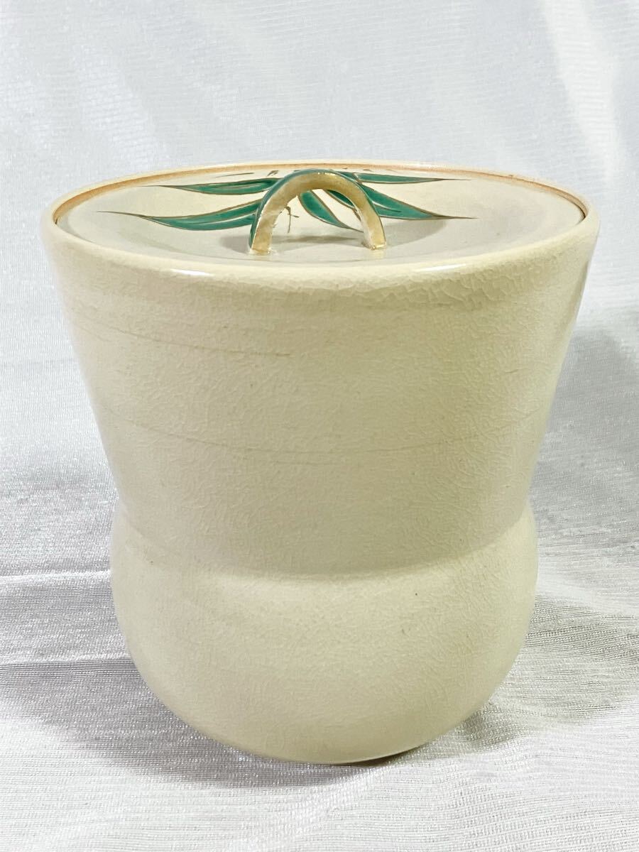 水指 京焼 竹図 水差し 陶器 茶器 茶道具_画像4