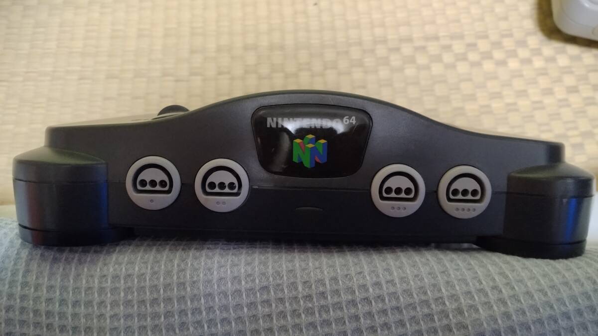 【ジャンク】 NINTENDO 64 ニンテンドー 64 Nintendo 64 本体 ブラック 黒 任天堂_画像5