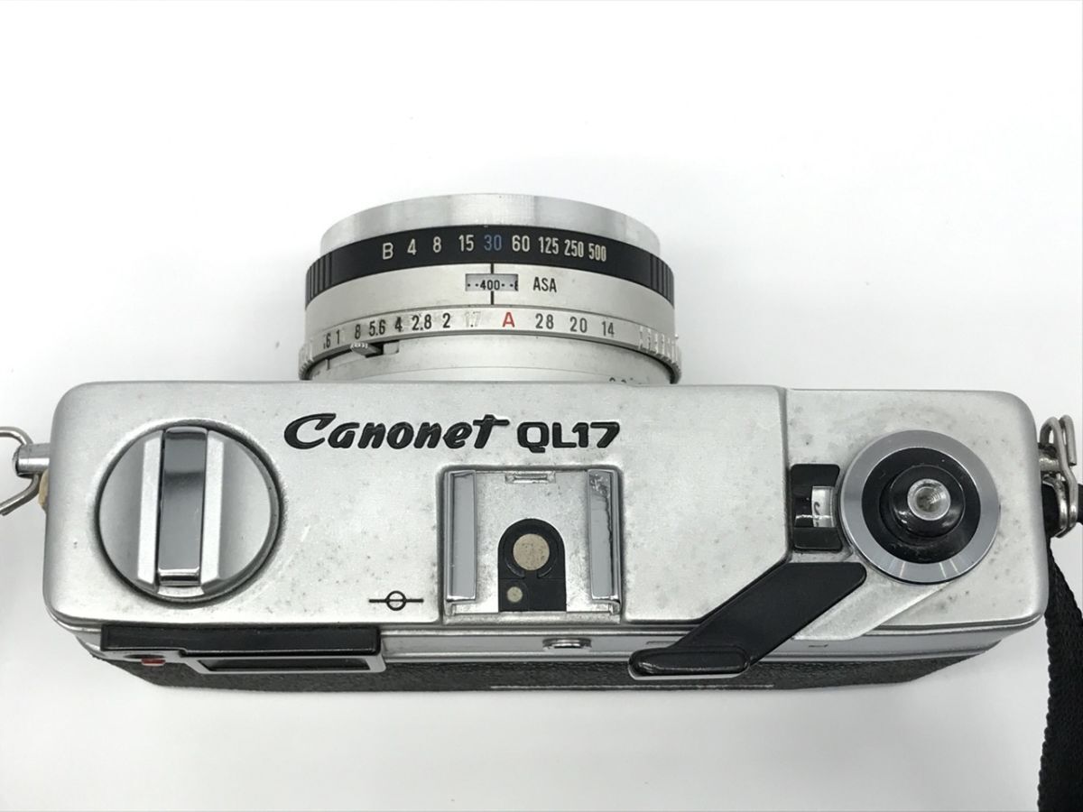 1104-100TYD3978 フィルムカメラ キャノン Canon Canonet QL17 G-Ⅲ QL /レンズ 40mm 1:1.7_画像5