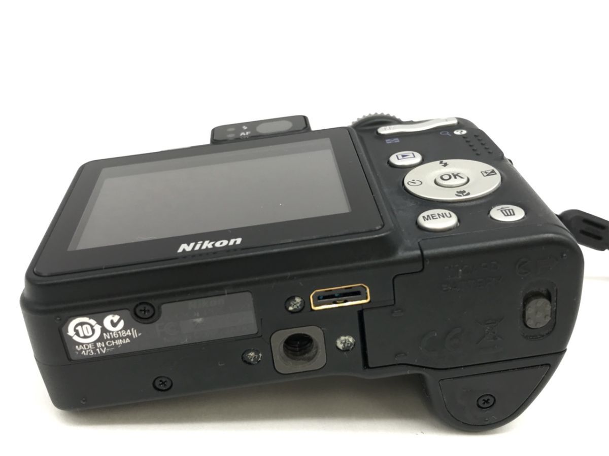 1104-505TYG3813 RP コンパクトデジタルカメラ Nikon ニコン COOLPIX P50 説明書 ケース付き ジャンク_画像8