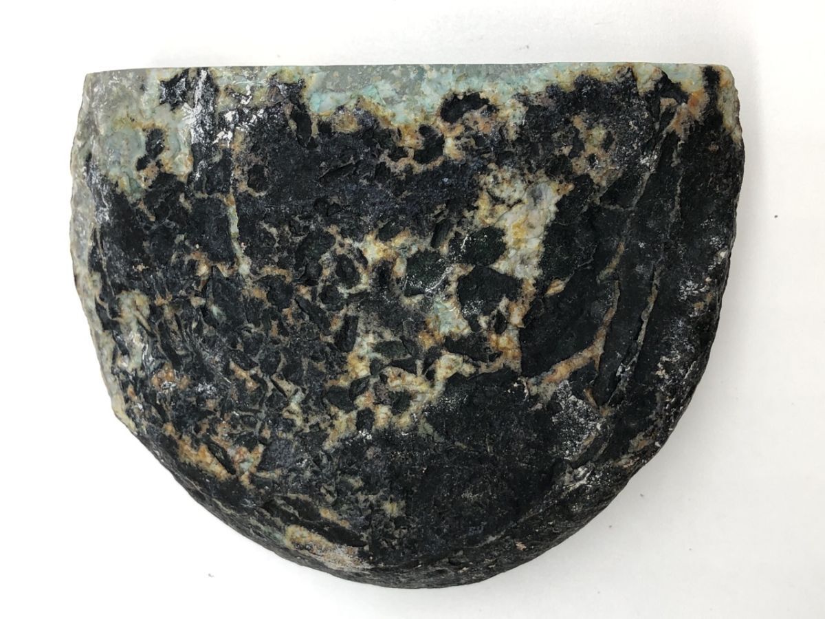 1104-200MKYD3985 置物 メノウ 鉱物 鉱石 インテリア ストーン 薬師窯 自然 コレクション サイズ 重さ写真掲載_画像10