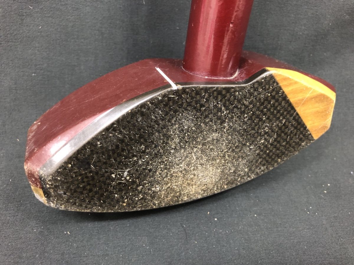 1104-208MKND3851 グラウンドゴルフ スポーツ用品 Round Sole Model GGG128 ケース ボール付_画像7