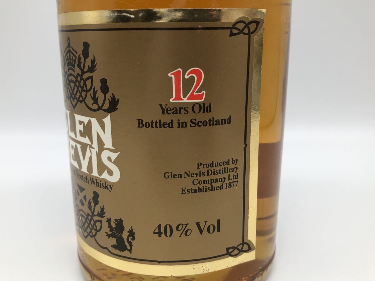 1140-001MKYD3988 お酒 700ml 40% 未開栓 グレンネヴィス GLEN NEVIS 12年 ウィスキー_画像5