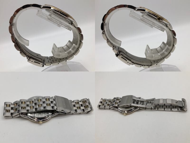 1104-201MKYD3992 腕時計 不動 SEIKO セイコー 8J41-0AM0 メンズ クォーツ コンビカラー 付属品有_画像7