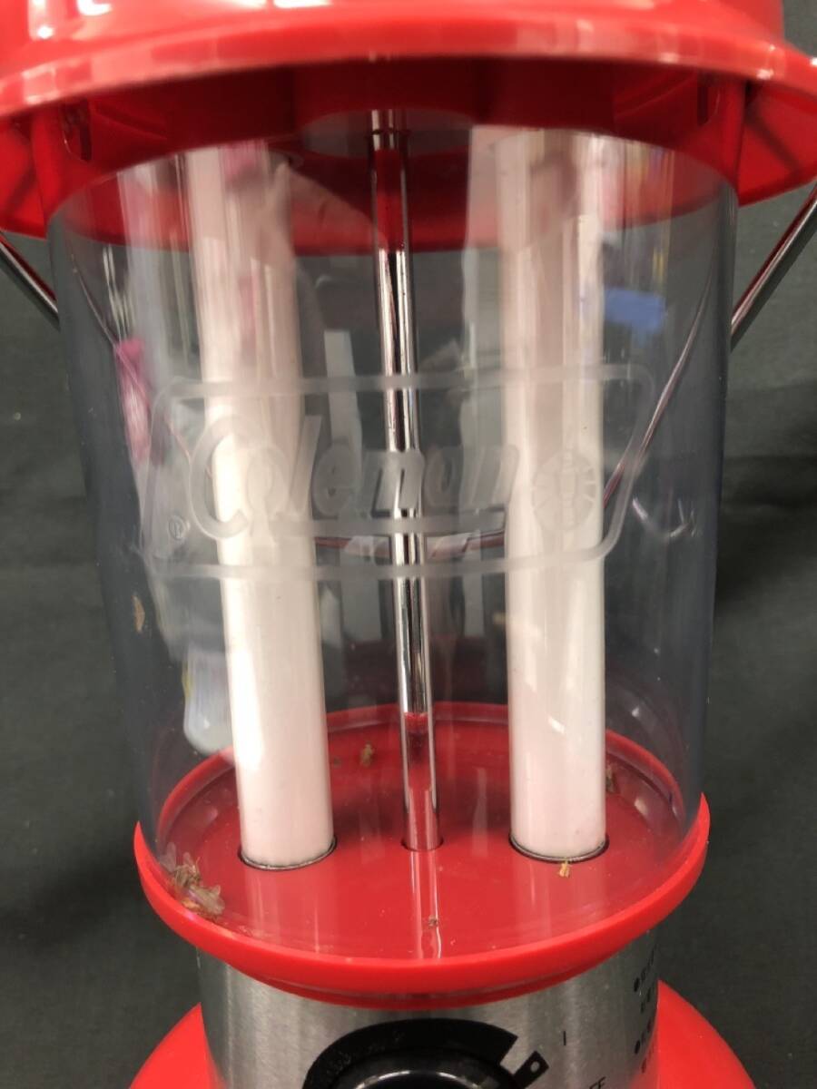 1104-204MKYD3988 佐川 ランタン Coleman コールマン Model 5344 箱説明書付 アウトドア キャンプ 電池式_画像8