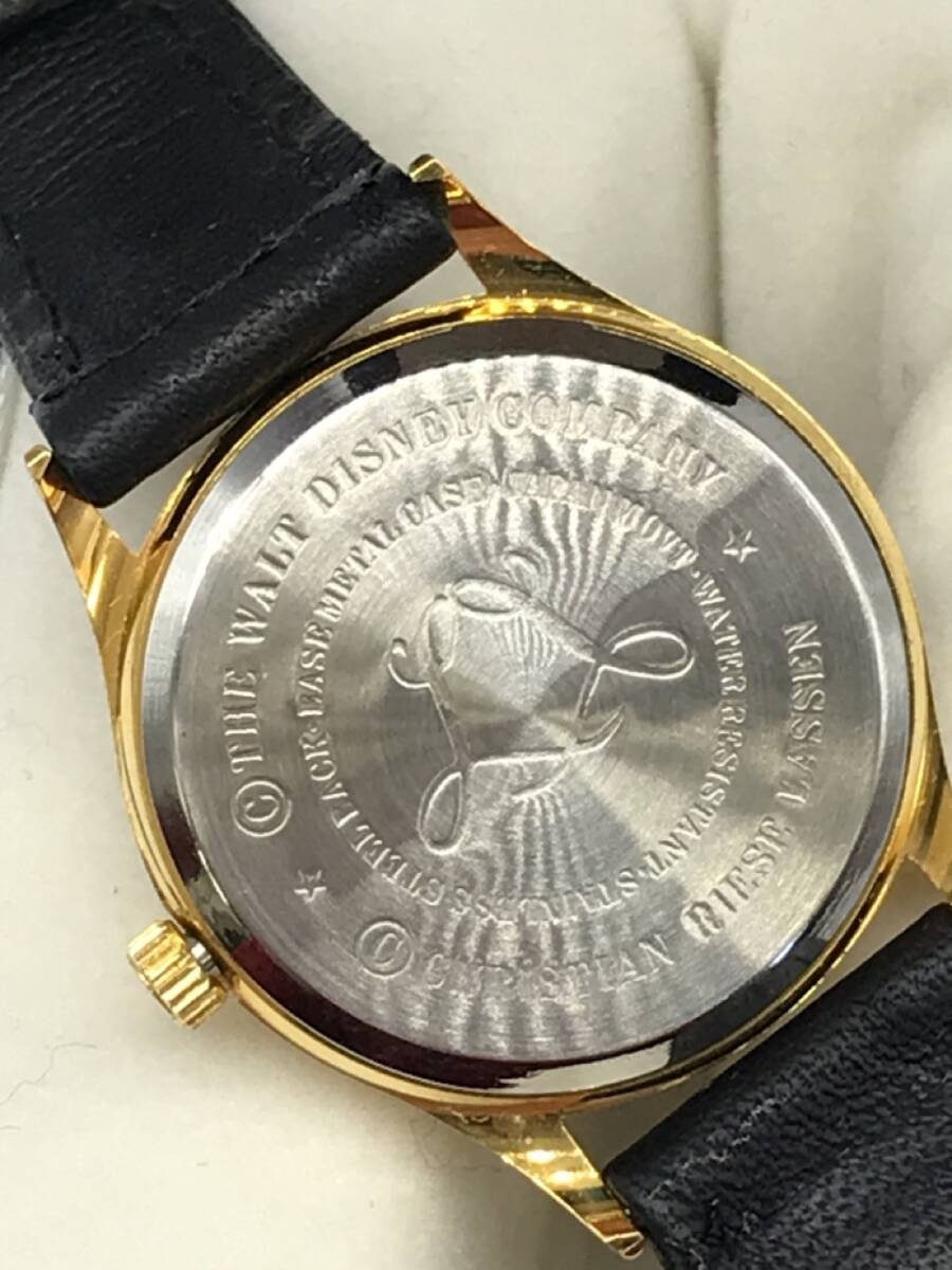 1104-508TYD3998 RP 腕時計 LASSEN Disney ディズニー ミッキーマウス クォーツ 不動 ケース有り_画像8