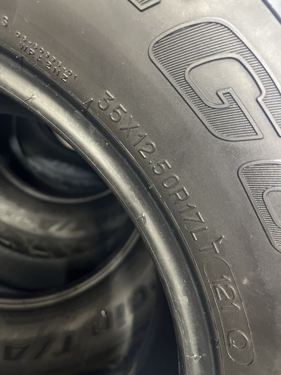 BFGoodrich オフロードタイヤ 35X12.50R17 中古4本セット　2020年製_画像4